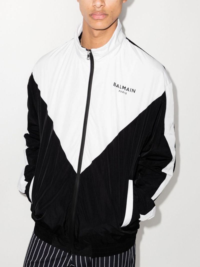 Logo Print Track Jacket