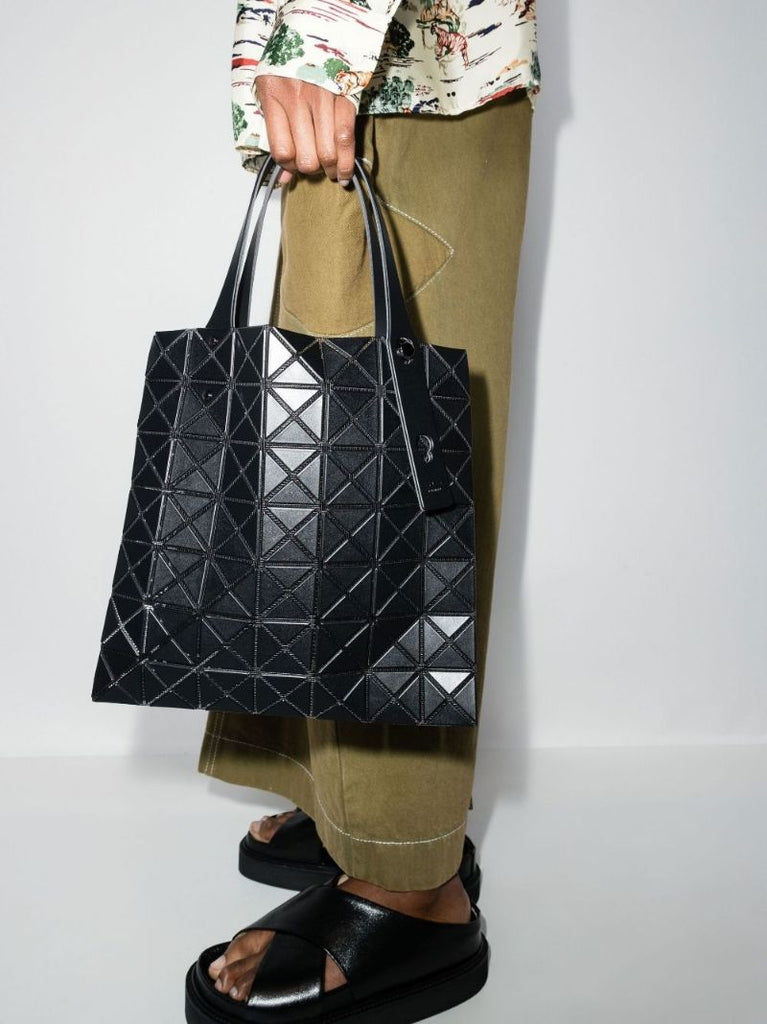 Black and Grey Prism Kangaroo Tote Bag