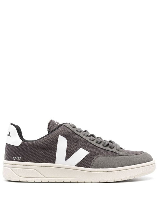 Grey V-12 B-mesh Low-top Sneakers