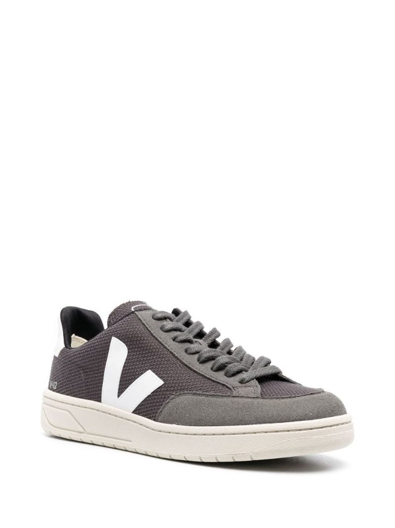Grey V-12 B-mesh Low-top Sneakers
