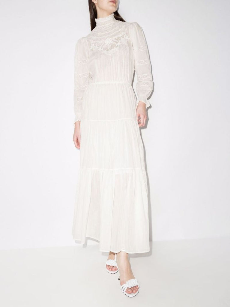 Gracie Embroidered Maxi Dress