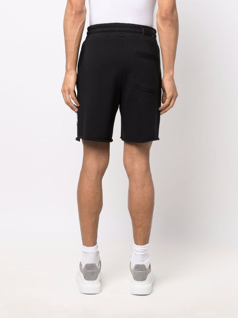 Black Logo-print Track Shorts