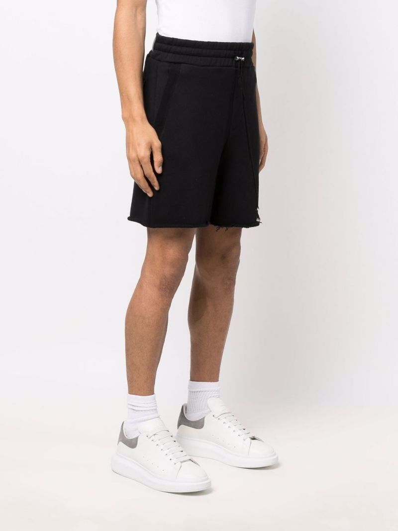 Black Logo-print Track Shorts