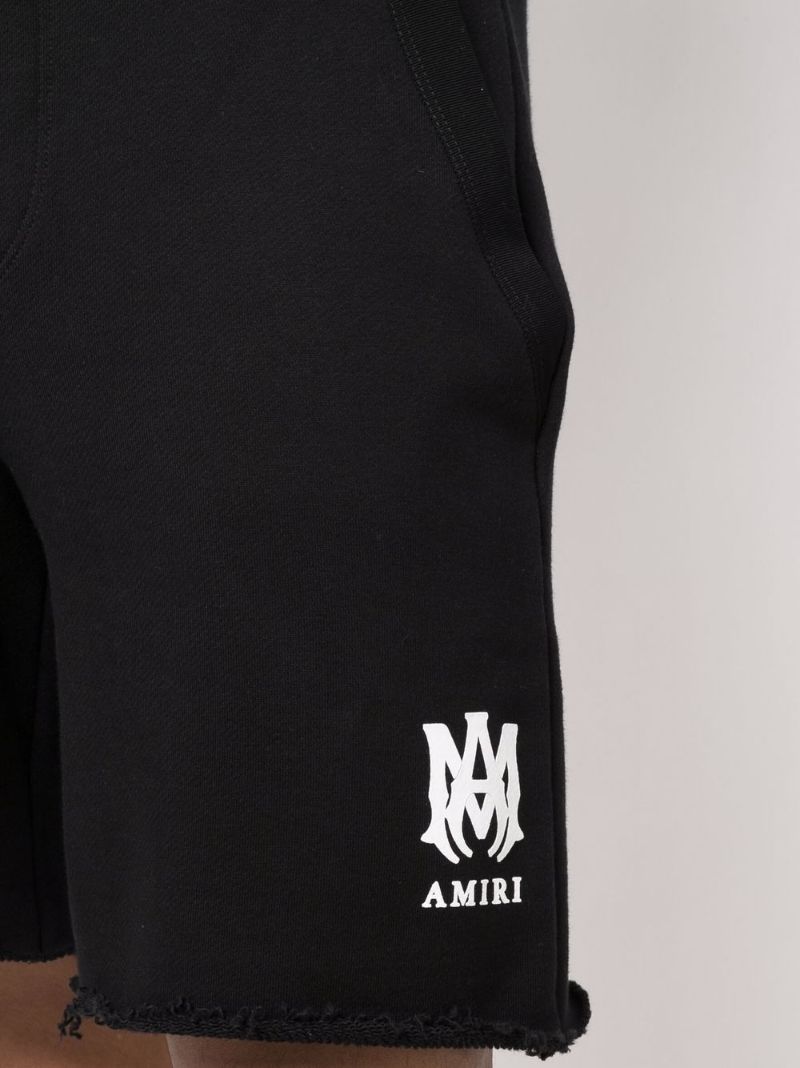 Black Logo-print Track Shorts