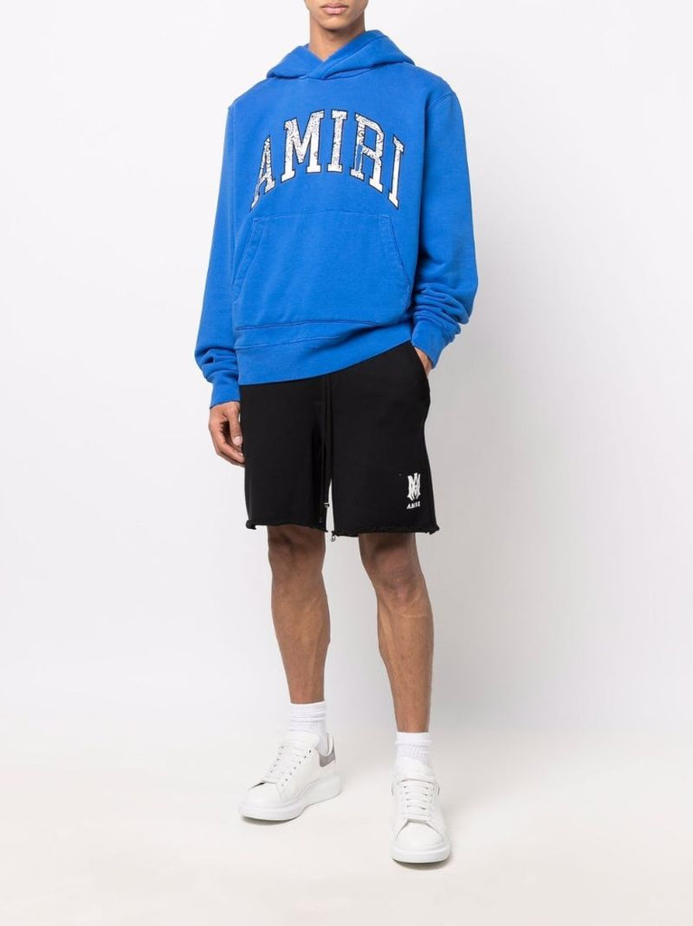 Black Logo-print Track Shorts