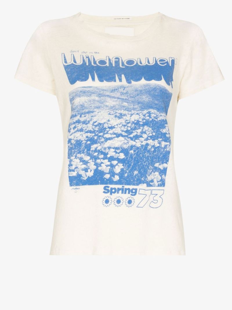 The Lil Sinful Wildflowers Print T-shirt