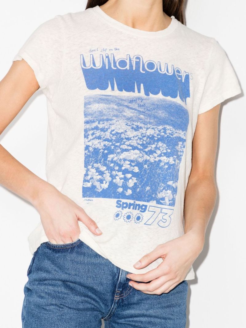 The Lil Sinful Wildflowers Print T-shirt