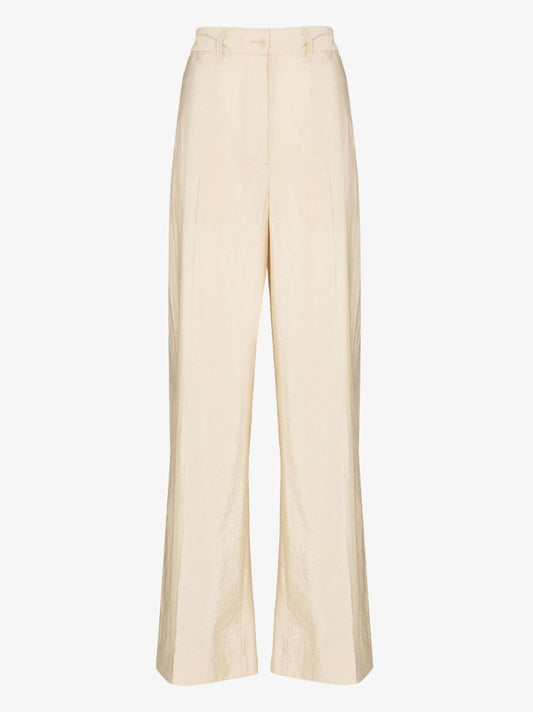 High-waisted Wide Leg Trousers