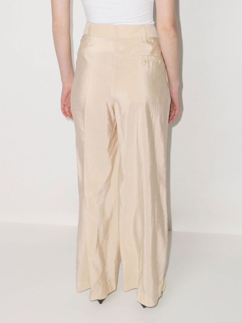 High-waisted Wide Leg Trousers