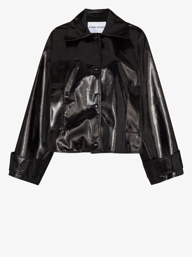 Charleen Faux Leather Jacket