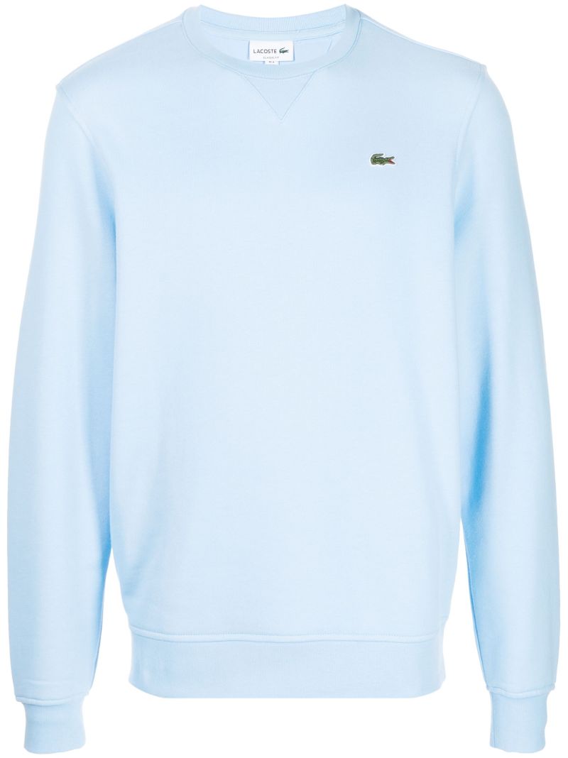 Blue Logo Patch Sweatshirt
