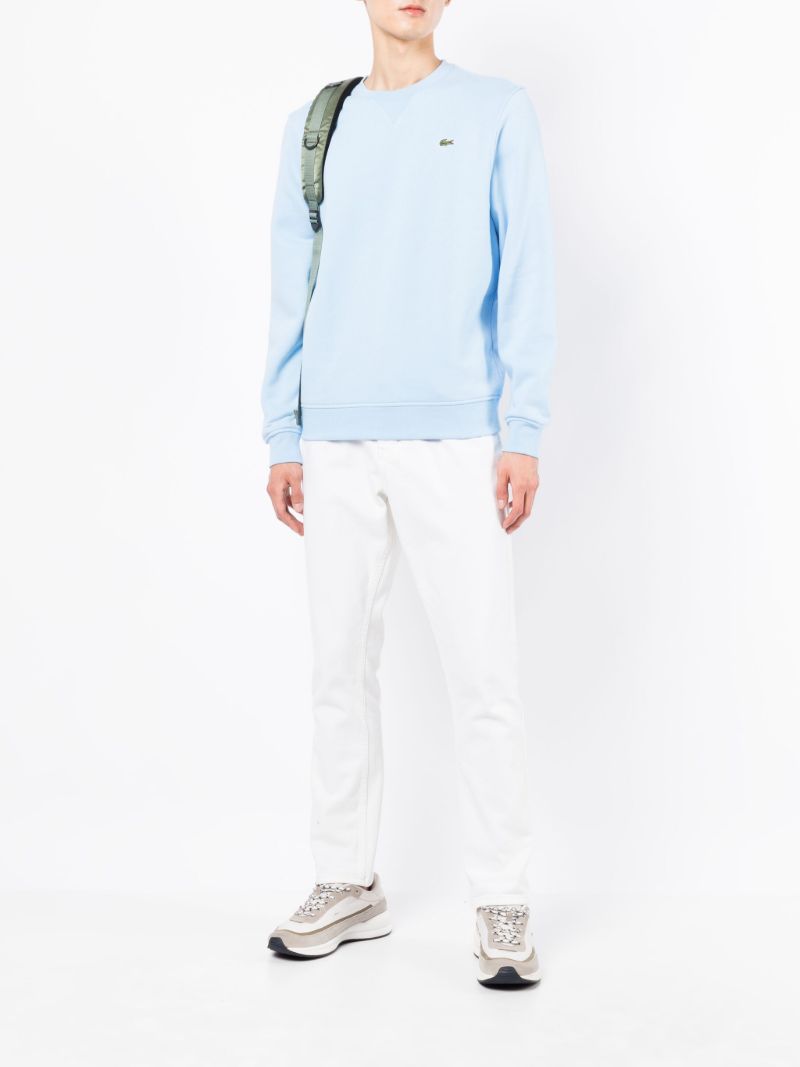 Blue Logo Patch Sweatshirt