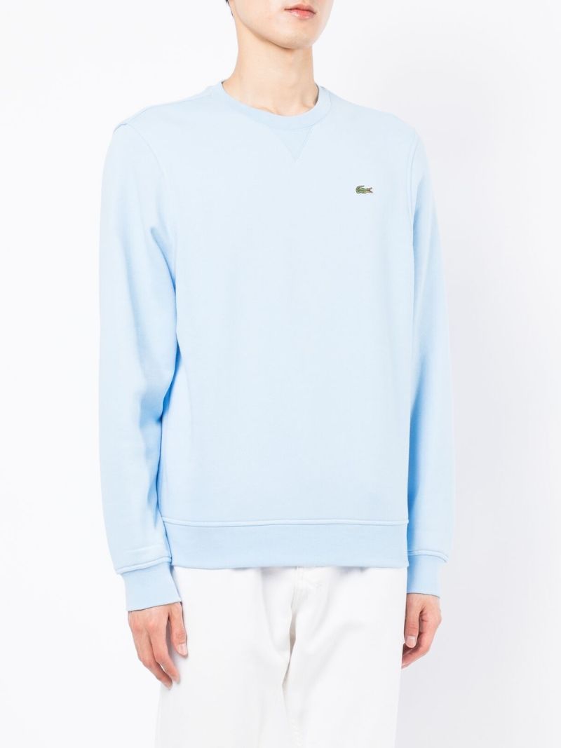 Blue Logo Patch Sweatshirt