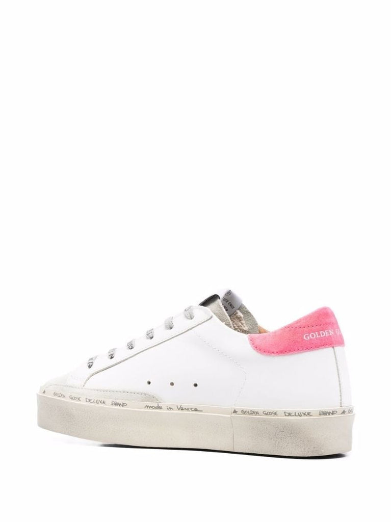 White Hi Star Leather Sneakers