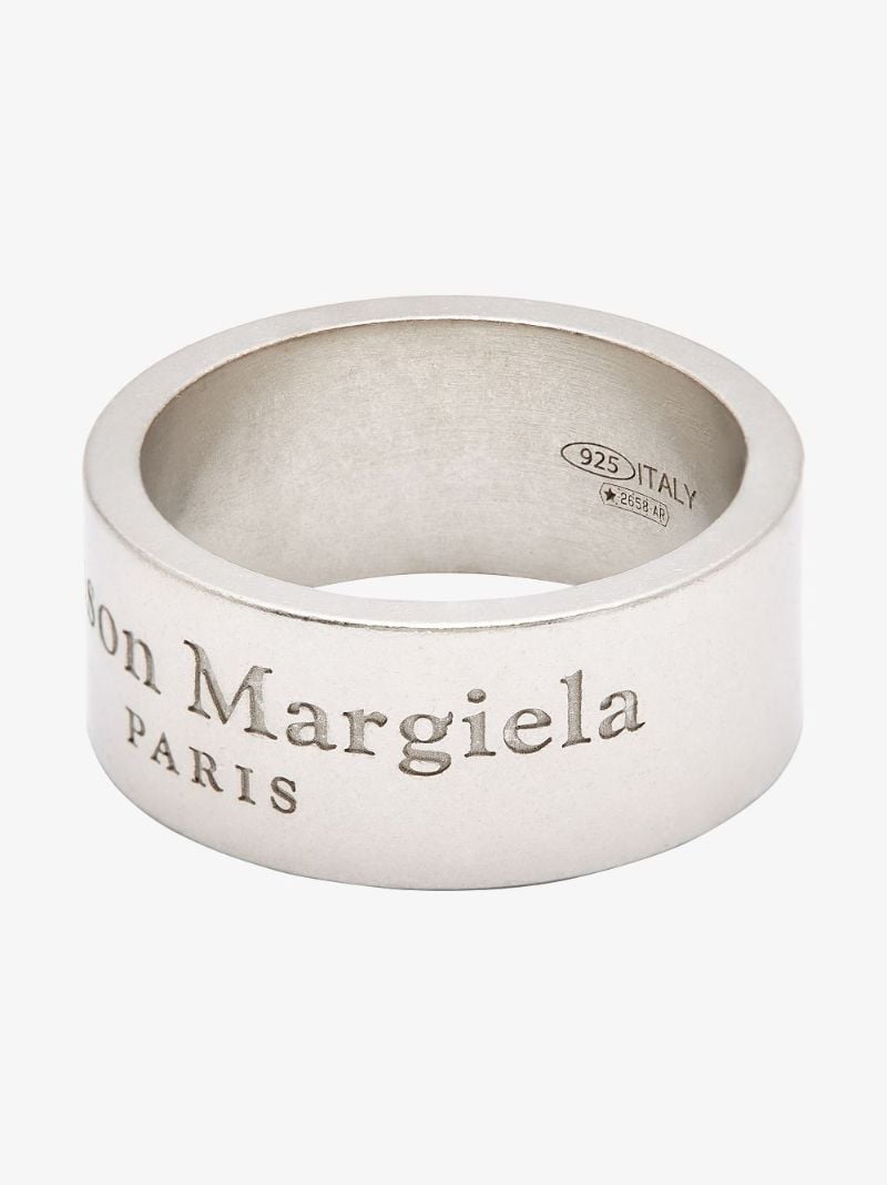 Sterling Silver Classic Logo Large Ring