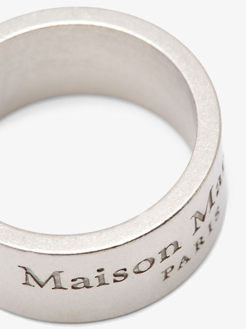 Sterling Silver Classic Logo Large Ring