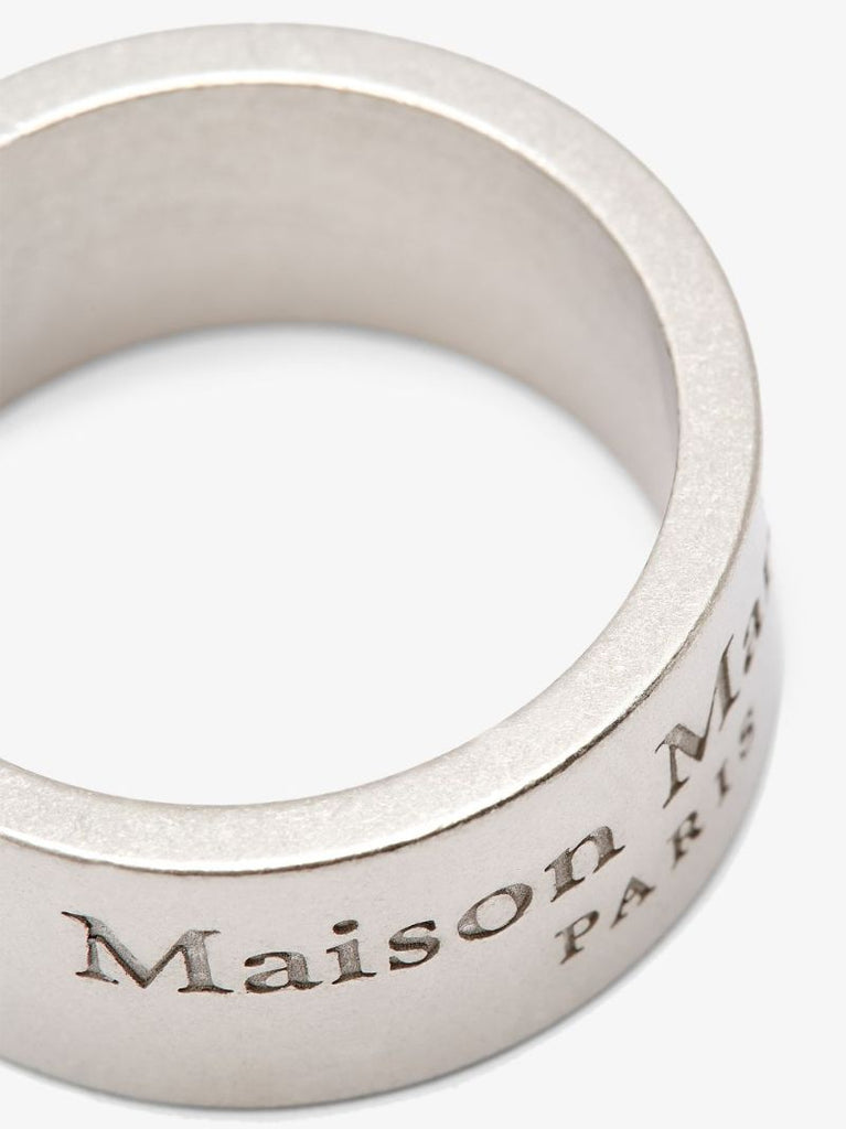 Sterling Silver Classic Logo Large Ring