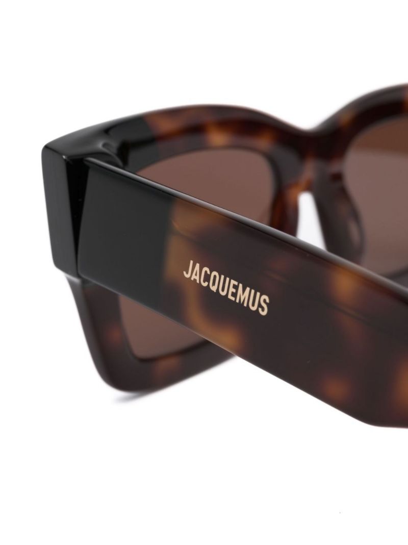 Brown Les Lunettes Baci Square Sunglasses