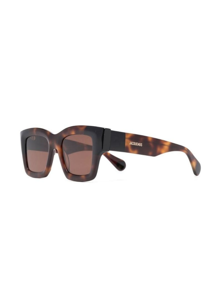 Brown Les Lunettes Baci Square Sunglasses