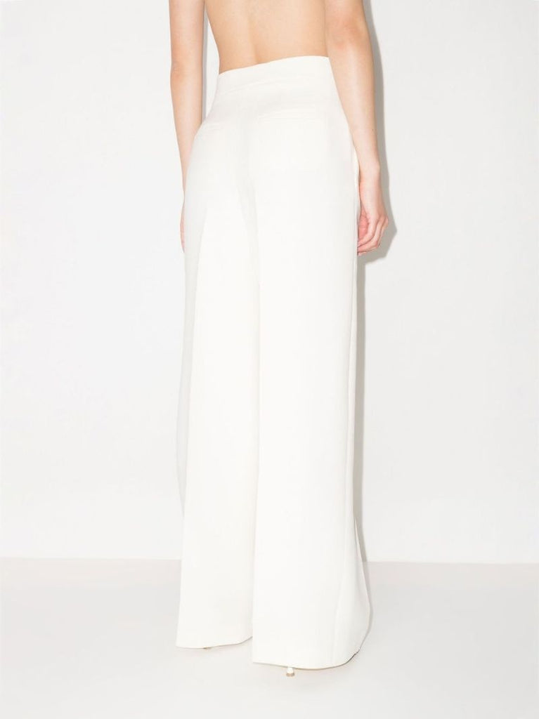 High Waist Tailored Trousers