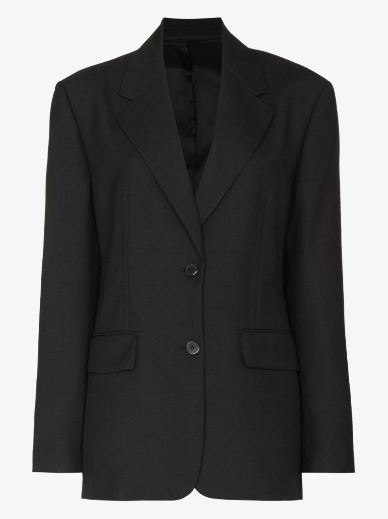 Single-breasted Wool Blazer