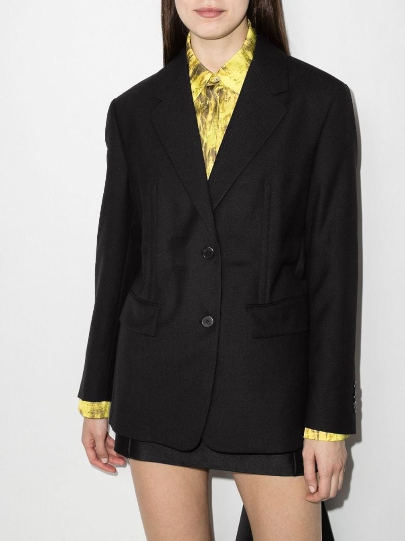 Single-breasted Wool Blazer