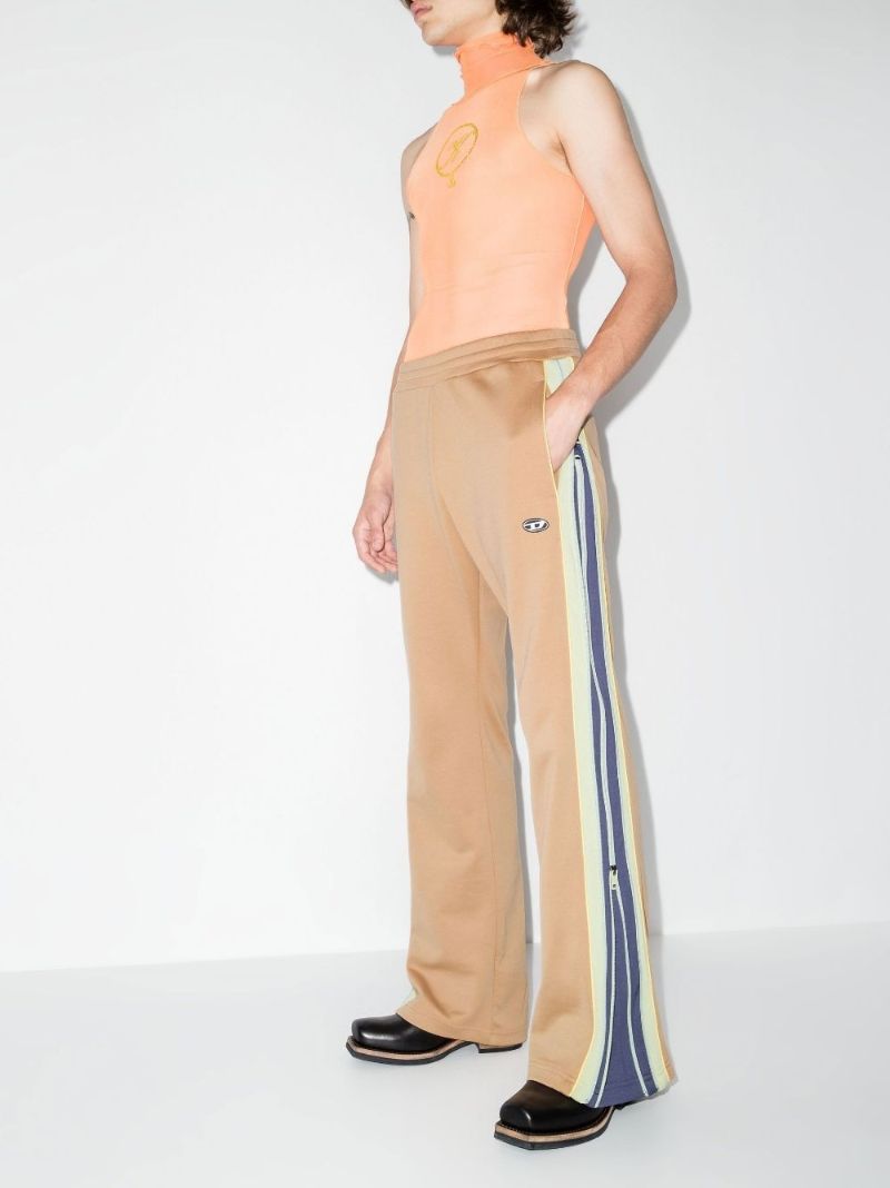Neutral Side Stripe Track Pants