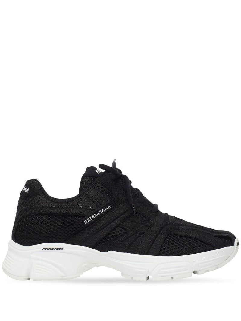 Black and White Phantom Sneakers
