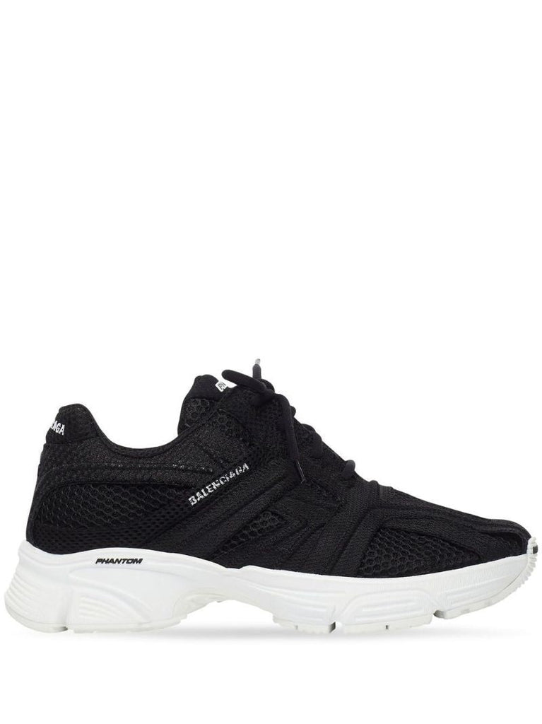 Black and White Phantom Sneakers