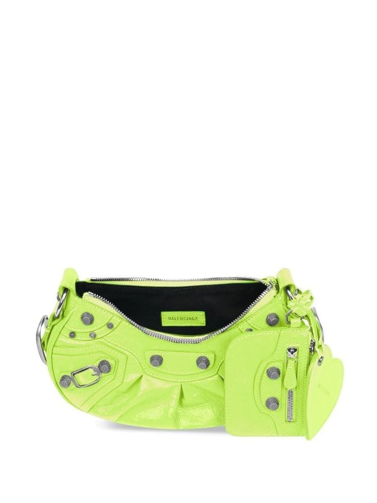 Green Le Cagole Xs Shoulder Bag