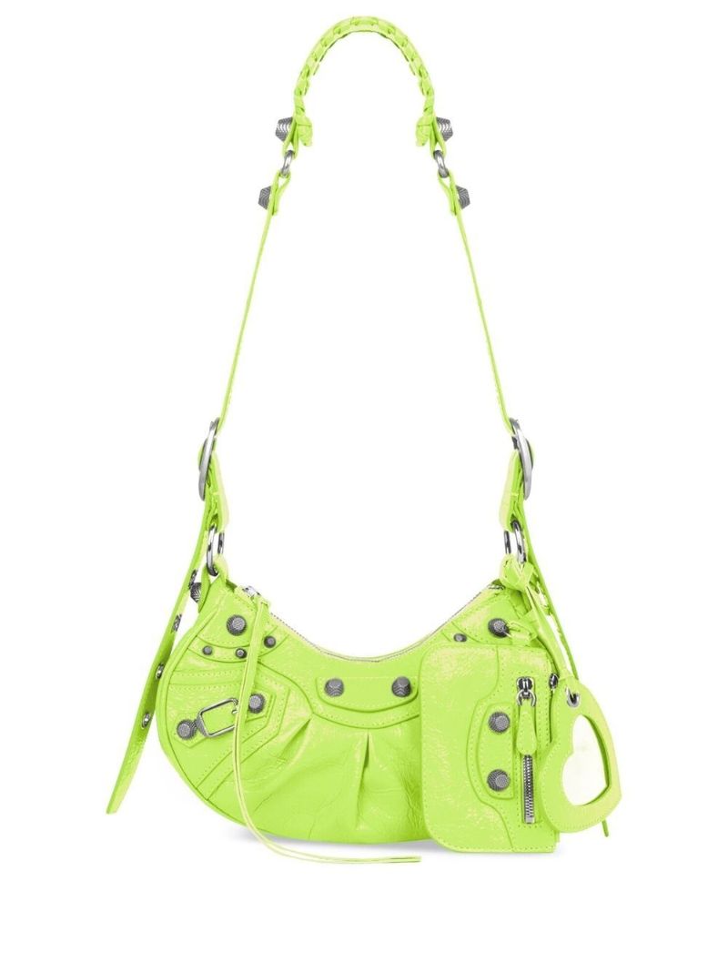 Green Le Cagole Xs Shoulder Bag