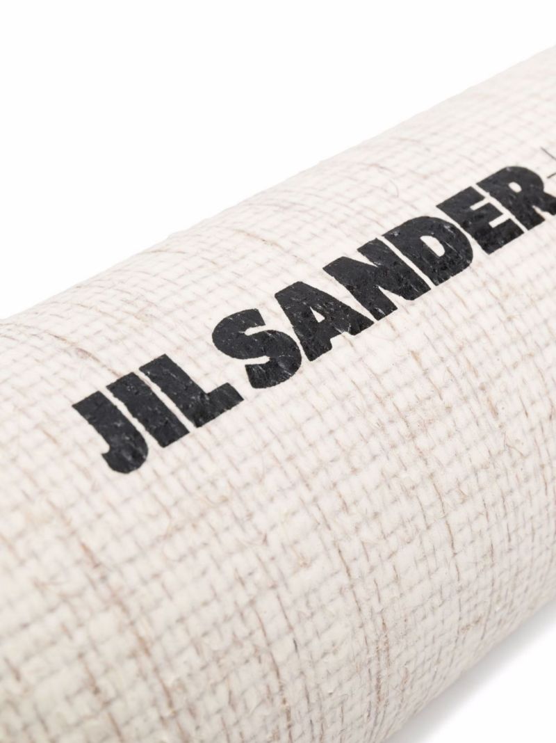 Neutral Logo Print Yoga Mat
