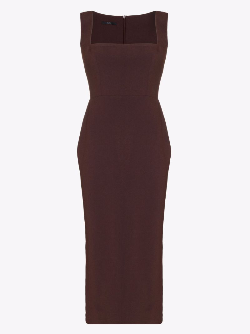 Steel Sleeveless Midi Dress