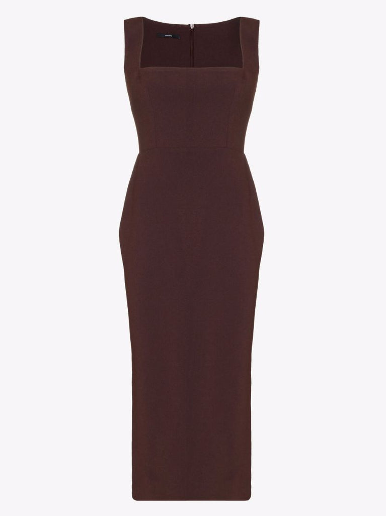 Steel Sleeveless Midi Dress