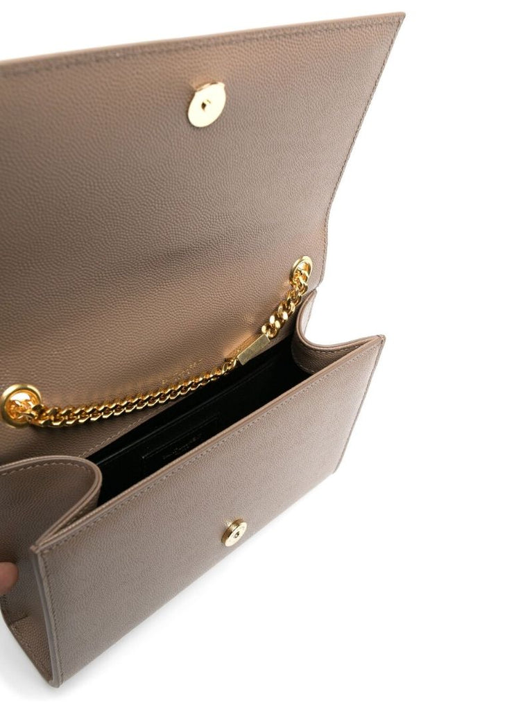 Neutral Kate Small Leather Shoulder Bag