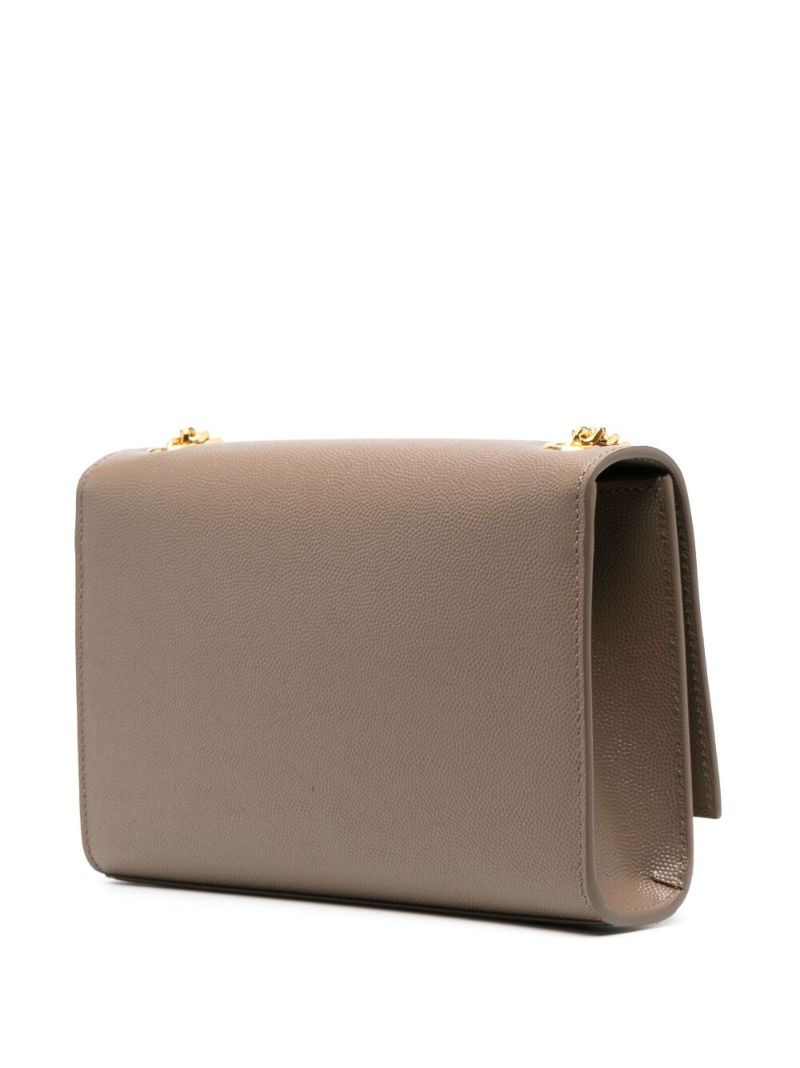 Neutral Kate Small Leather Shoulder Bag