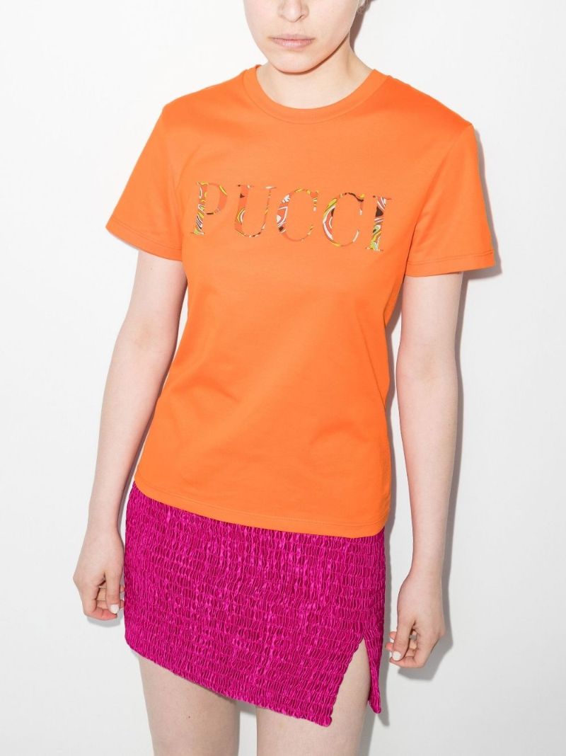 Logo Print Cotton T-shirt