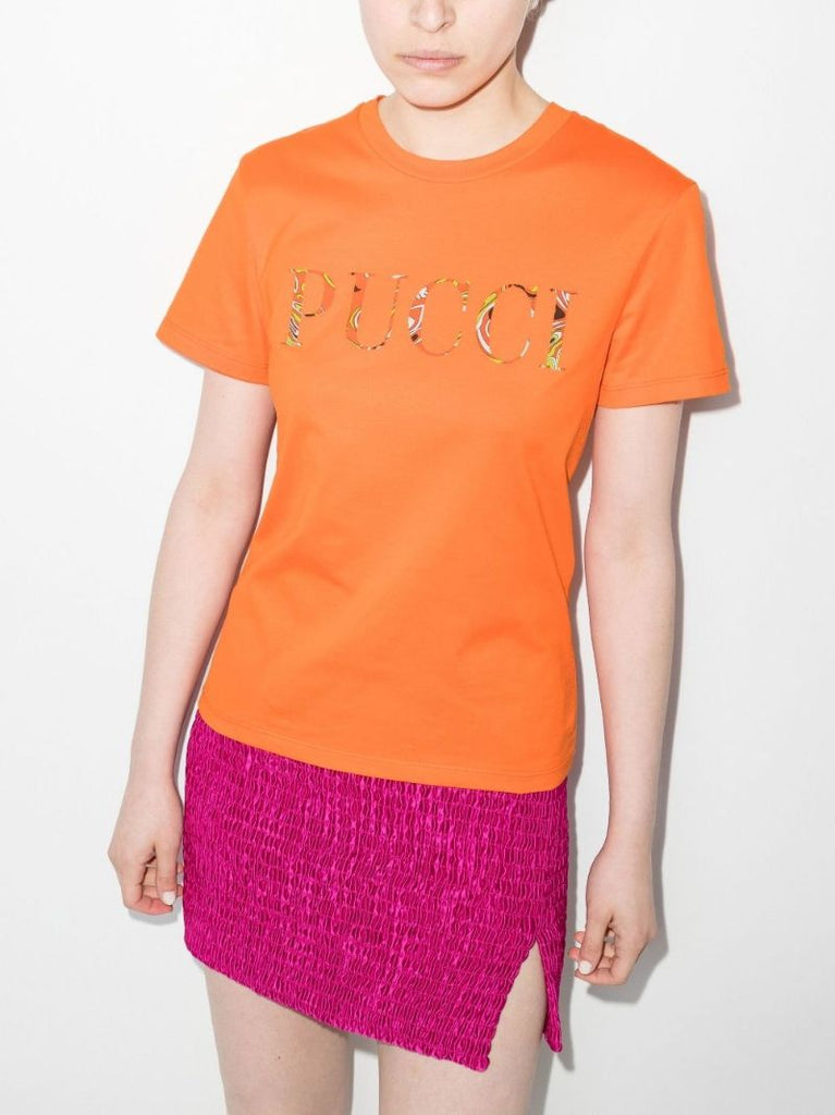 Logo Print Cotton T-shirt