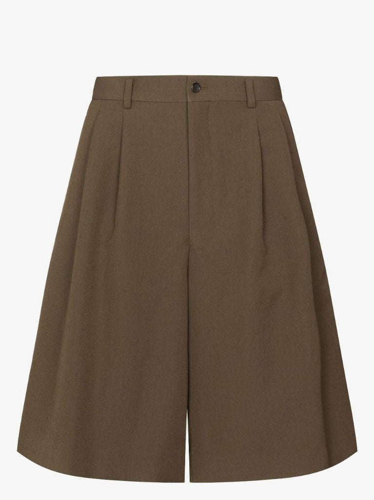 Tailored Wool Shorts