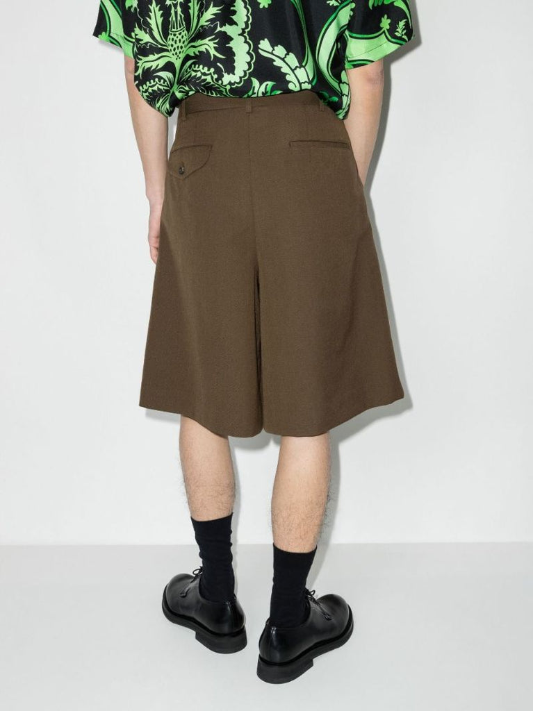 Tailored Wool Shorts