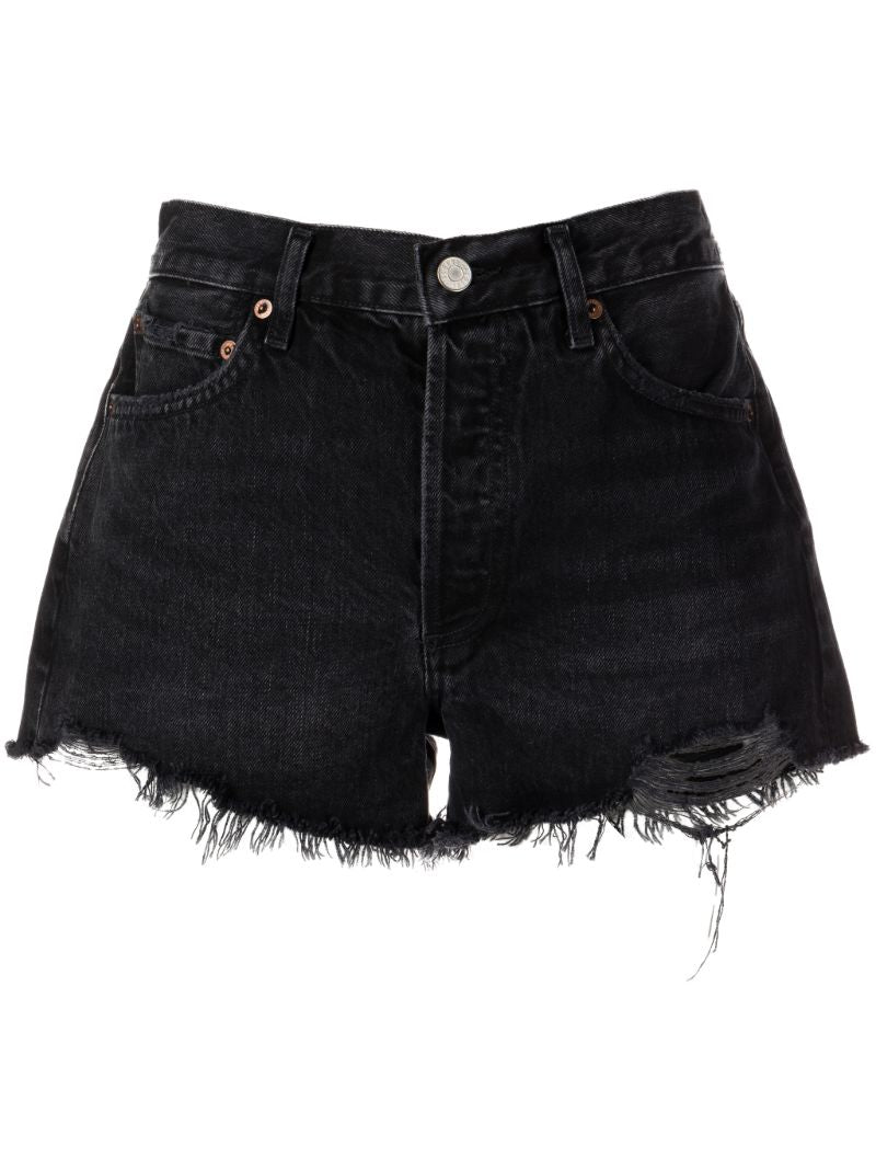 Black Parker Vintage Denim Shorts