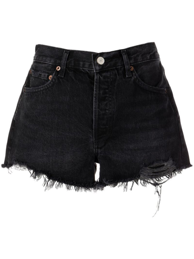 Black Parker Vintage Denim Shorts