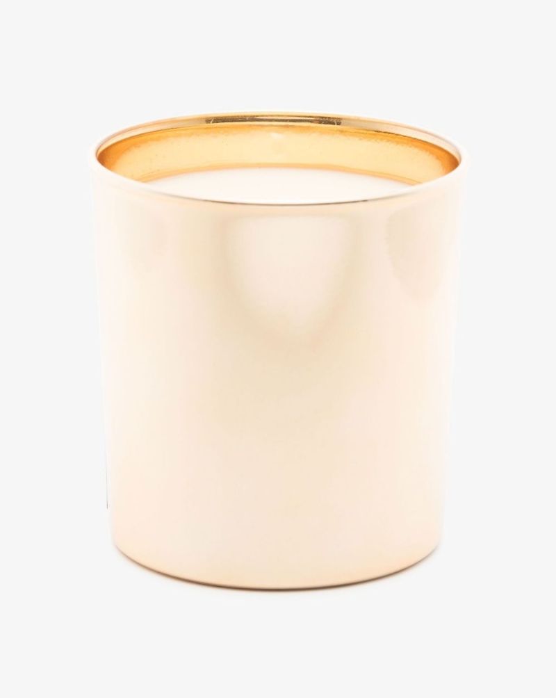 Gold Tone Sicilian Thyme Candle