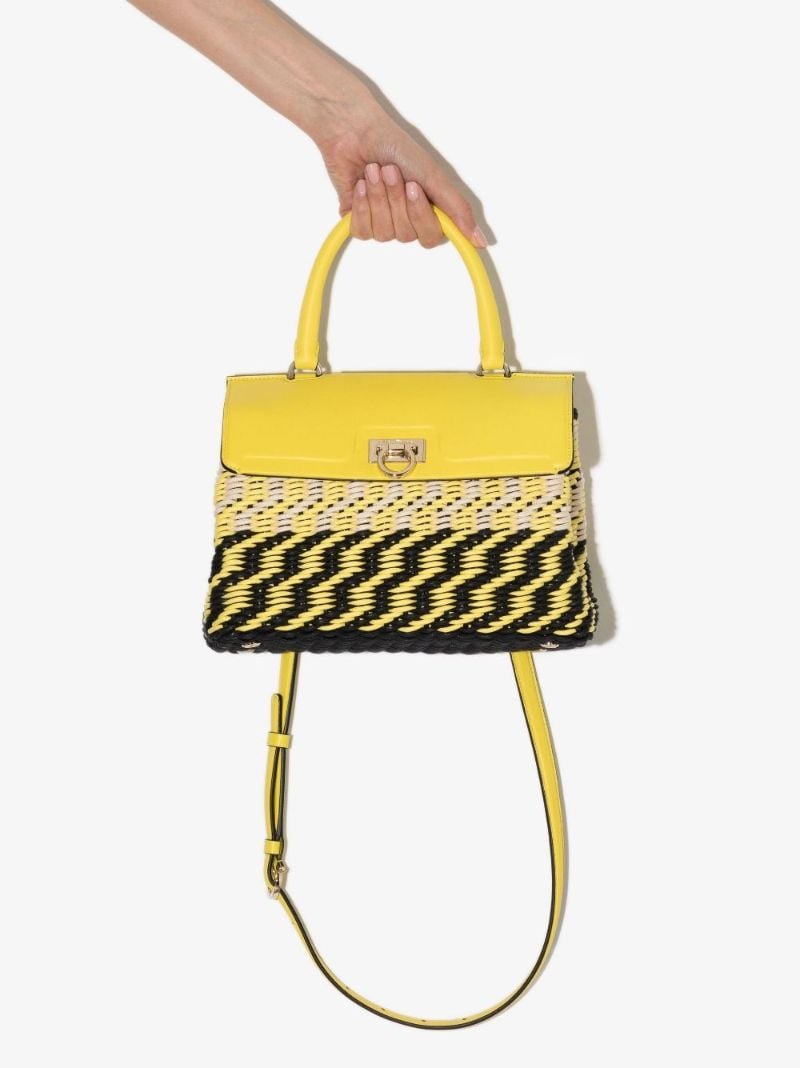 Yellow Trifolio Pannier Tote Bag