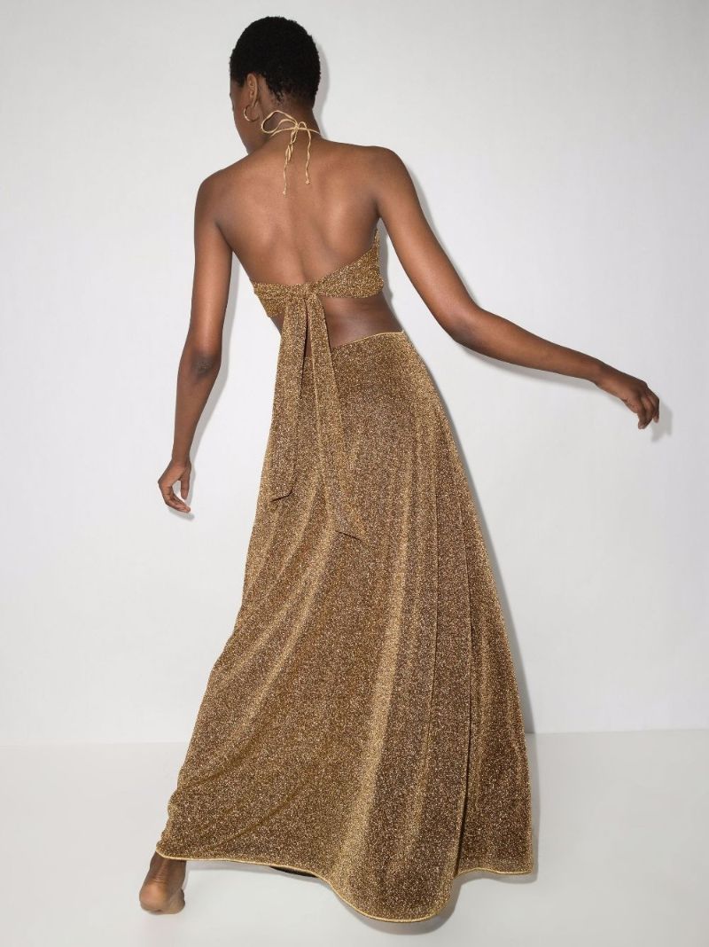 LumiÃ_x0083_Â¨re Knotted Maxi Dress
