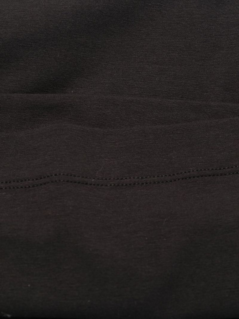 Black D-angiel Logo Dress