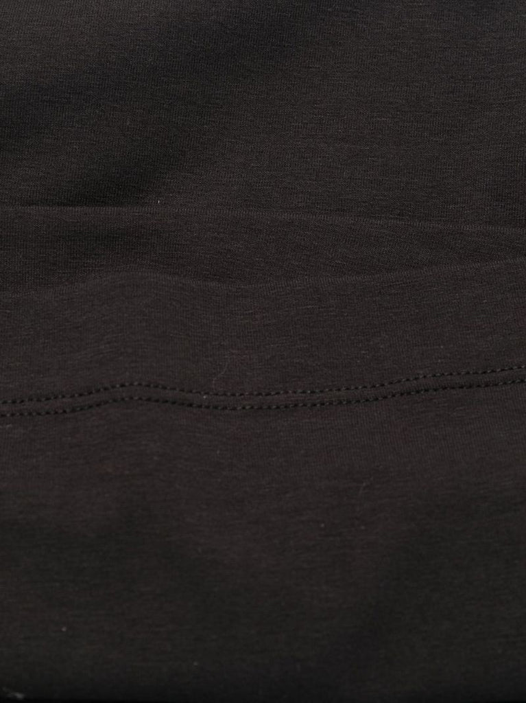 Black D-angiel Logo Dress