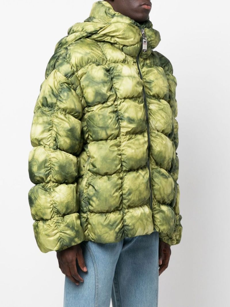 Green W-ralle Padded Jacket