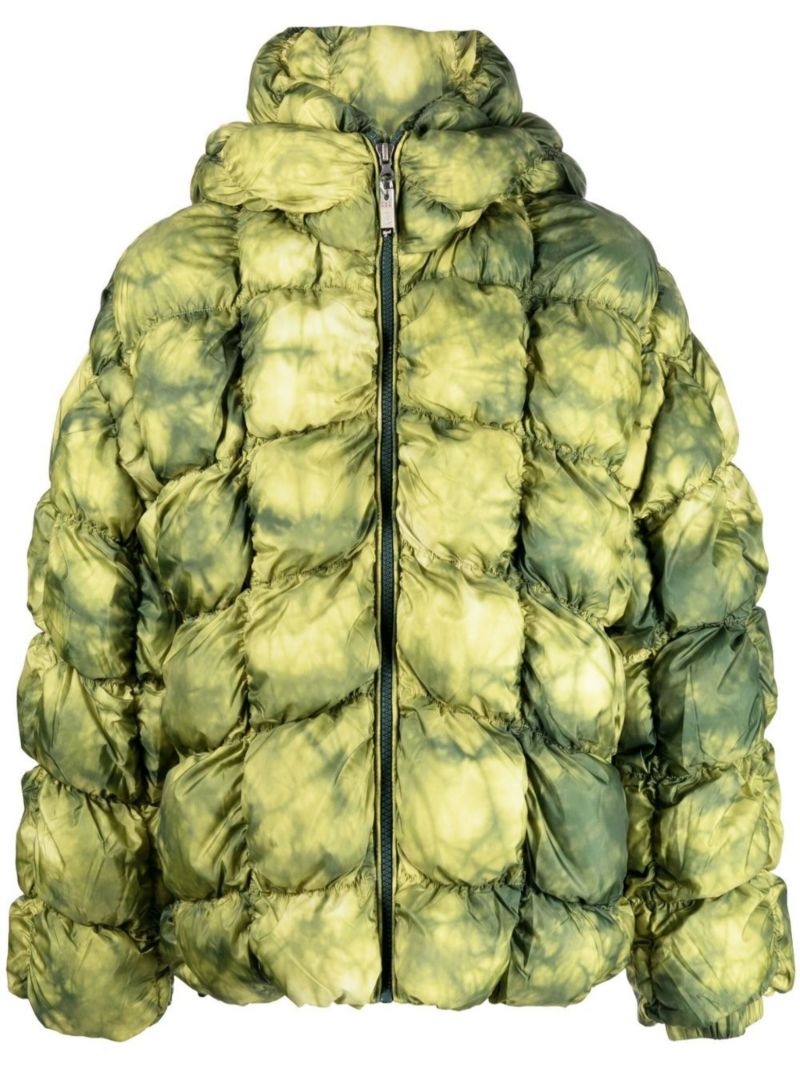 Green W-ralle Padded Jacket