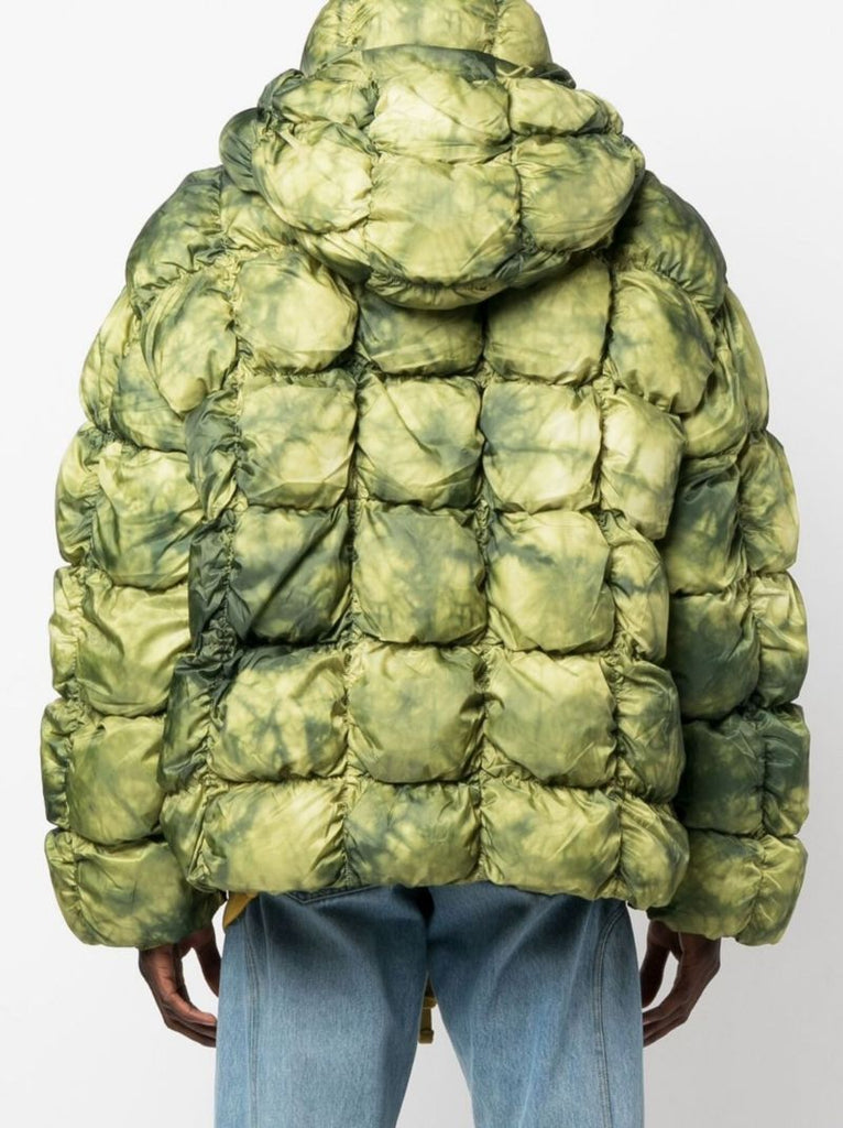 Green W-ralle Padded Jacket